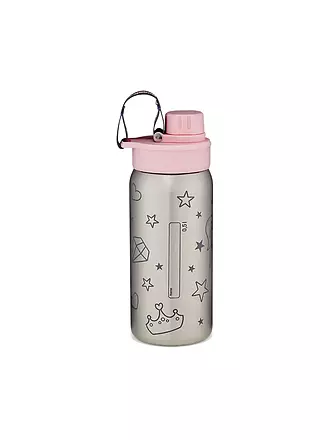 ERGOBAG | Botella de acero inoxidable 0,5L petróleo | rosa